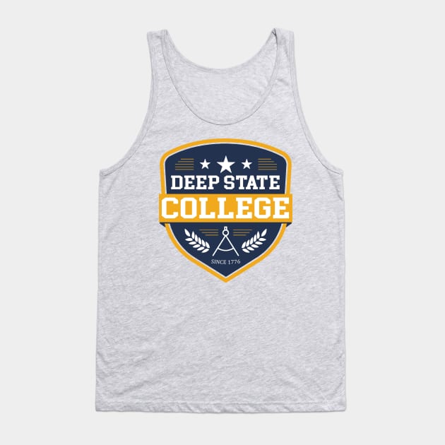 Deep Sate College Tank Top by Joodls